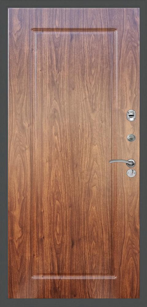 Стальная дверь Эврика ФЛ-119, Цвет «Орех тисненый» - вид 2