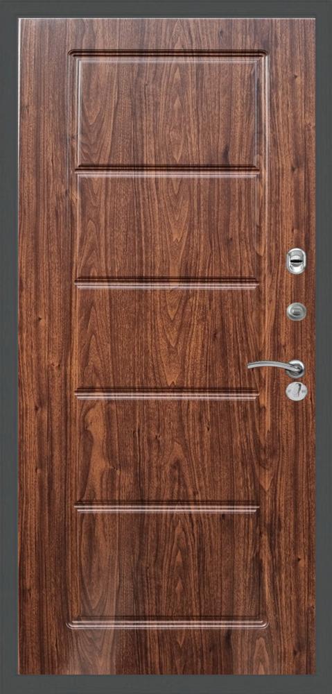 Стальная дверь Эврика ФЛ-39, Цвет «Орех тисненый» - вид 2