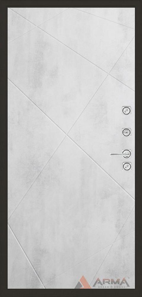 дверь Арма Бастион Блэк 08 «Бетон светлый» - вид 2