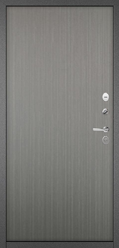 дверь Mastino TRUST MASS M/P «Букле антрацит» 9S-100, Цвет «Орех пепельный» - вид 2