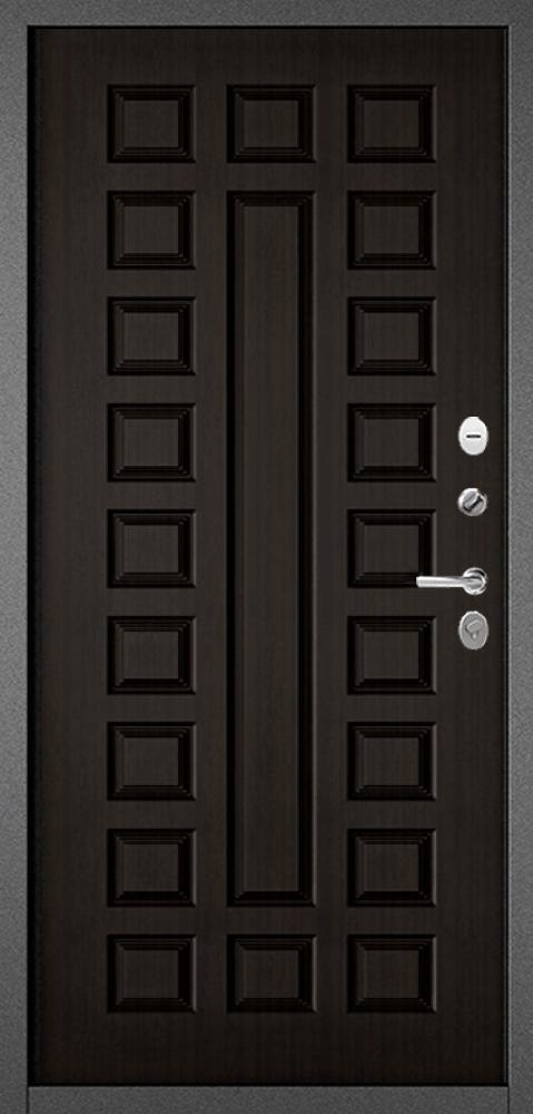 дверь Mastino TRUST MASS M/P «Букле антрацит» 9S-110 «Венге» - вид 2