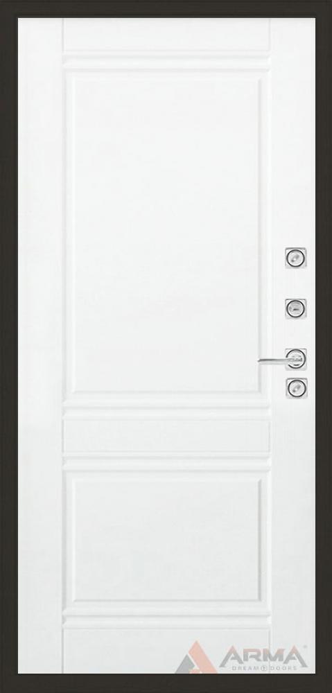 дверь Арма Бастион Блэк 18 «Белый матовый» - вид 2