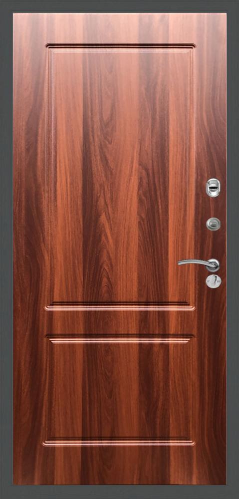 Стальная дверь Эврика ФЛ-117, Цвет «Орех итальянский» - вид 2