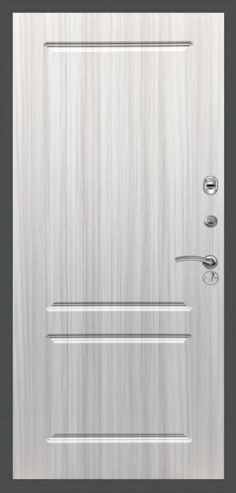 Стальная дверь Эврика ФЛ-117, Цвет «Сандал белый» - вид 2