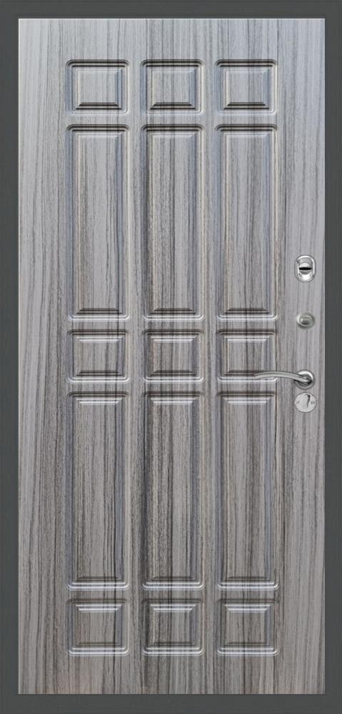 Стальная дверь Эврика ФЛ-33, Цвет «Сандал серый» - вид 2