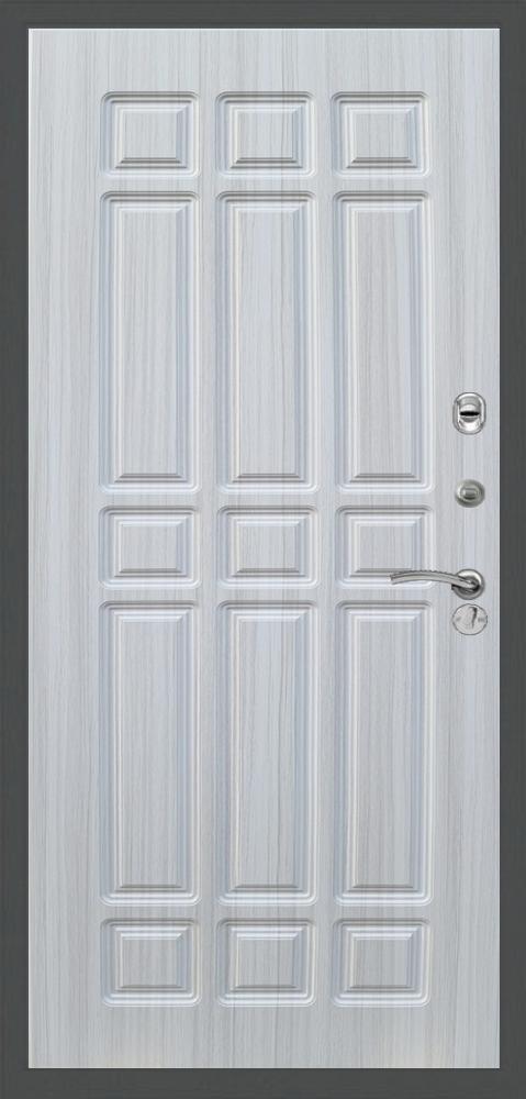 Стальная дверь Эврика ФЛ-33, Цвет «Сандал белый» - вид 2