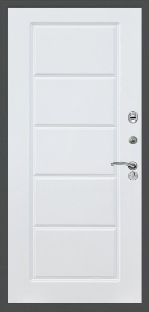 Стальная дверь Эврика ФЛ-39, Цвет «Силк сноу» - вид 2