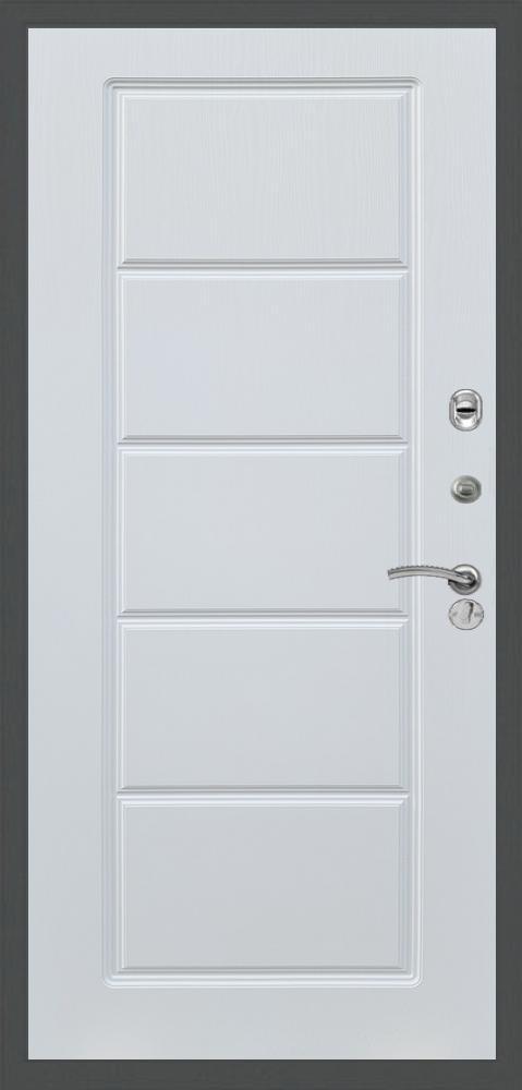 Стальная дверь Эврика ФЛ-39, Цвет «Белый ясень» - вид 2