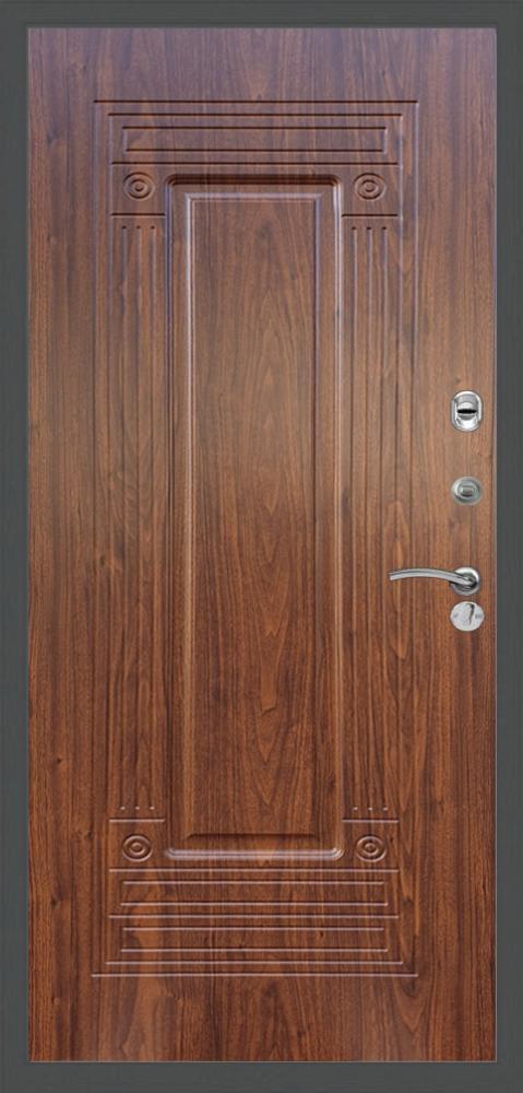 Стальная дверь Эврика ФЛ-4, Цвет «Береза мореная» - вид 2