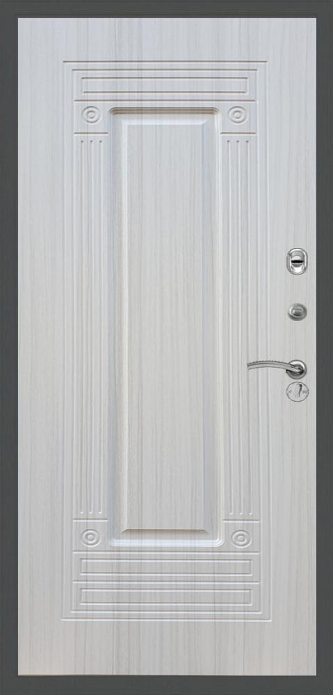 Стальная дверь Эврика ФЛ-4, Цвет «Сандал белый» - вид 2