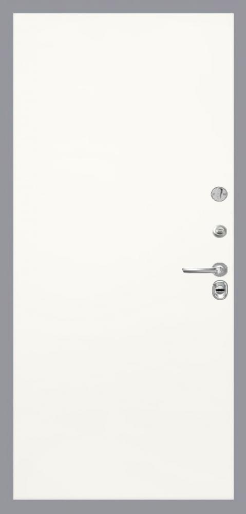 дверь Интекрон Брайтон «Дуб графит» Гладкая, Цвет «Силк Жасмин» - вид 2