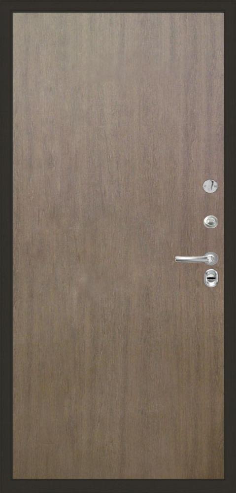 дверь Интекрон Брайтон «Тиковое дерево» Гладкая, Цвет «Шпон венге коричневый» - вид 2