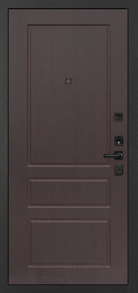 дверь Labirint Acustic 03, Цвет «Орех премиум» - вид 2