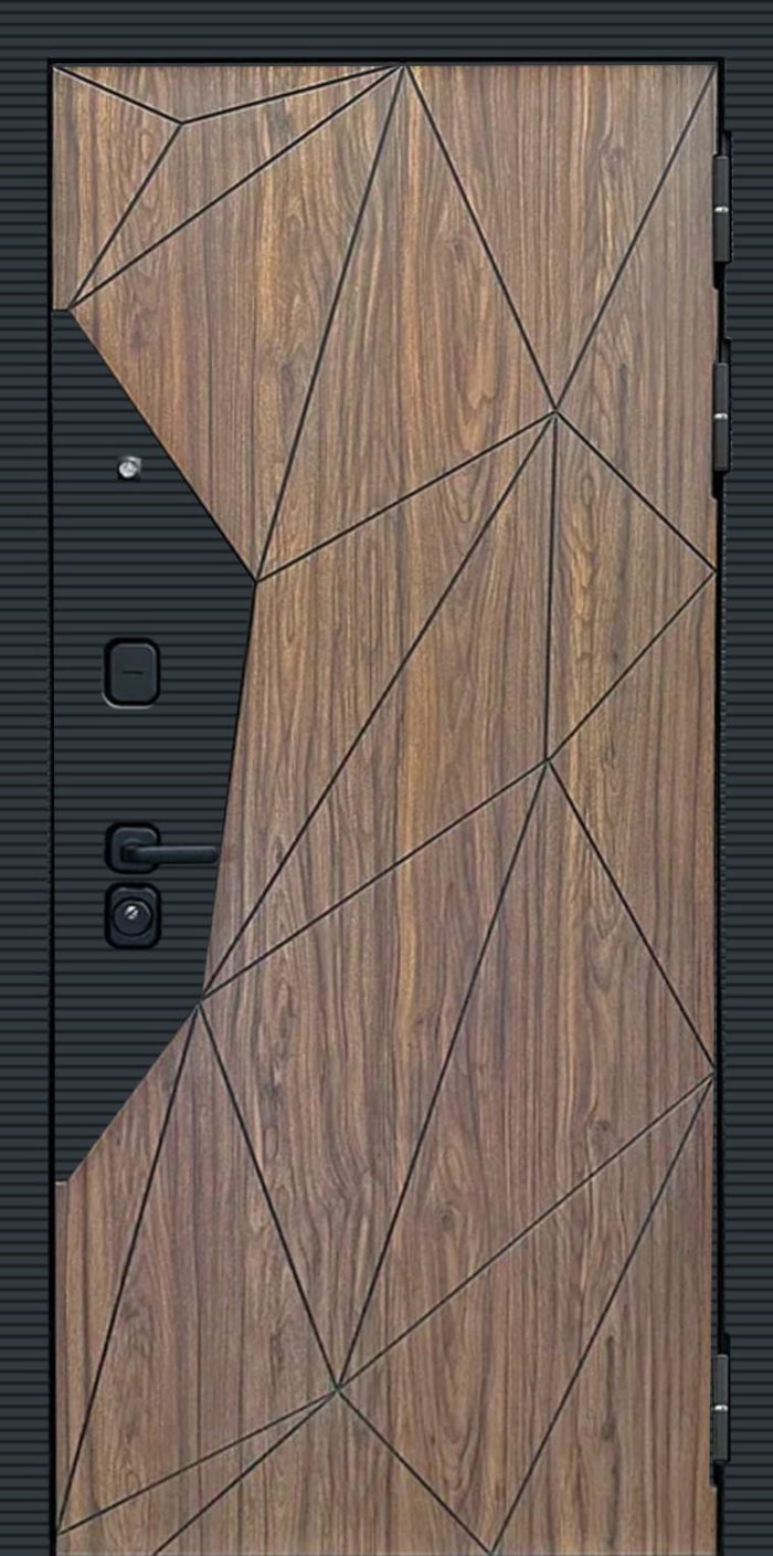 Входная дверь с зеркалом в квартиру дизайнерская Йошкар-Ола 17