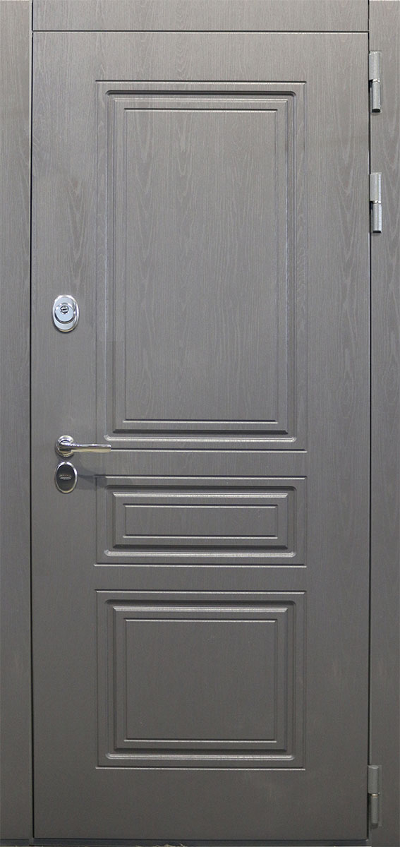 дверь Интекрон Брайтон «Дуб графит» В-07, Цвет «Венге»