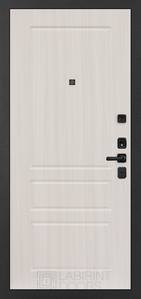 дверь Labirint Acustic 03, Цвет «Сандал белый» - вид 2