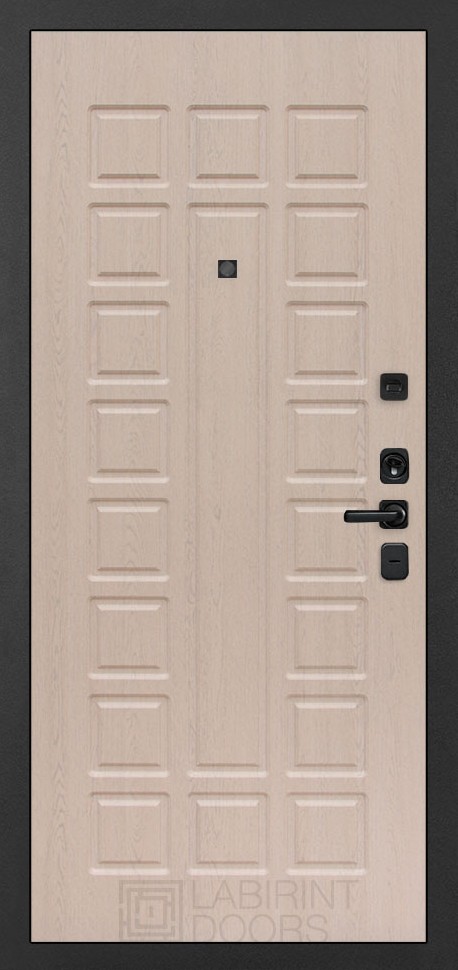 дверь Labirint Acustic 04, Цвет «Беленый дуб» - вид 2