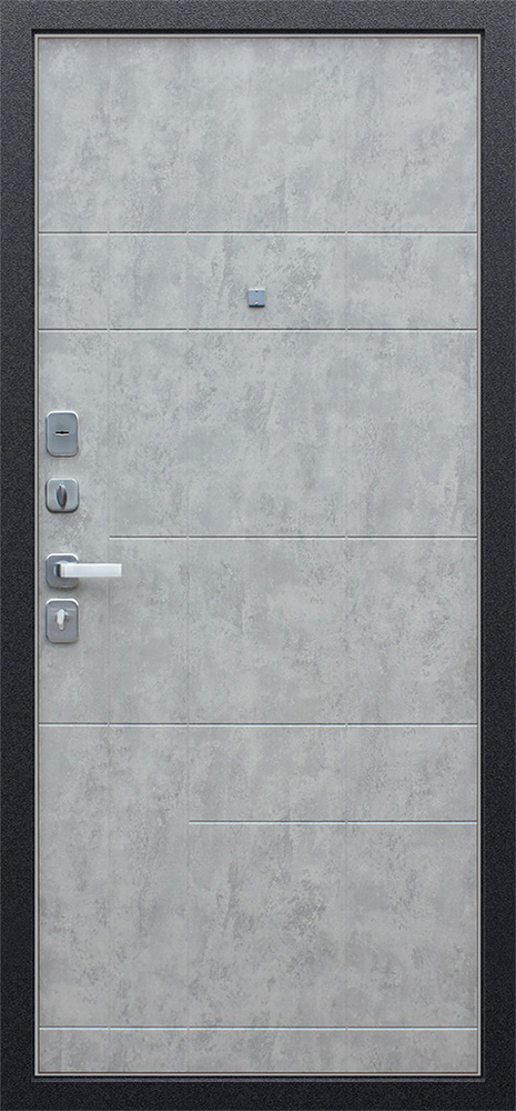 Входная cтальная дверь утепленная трёхконтурная для квартиры Стандарт 23 - вид 2