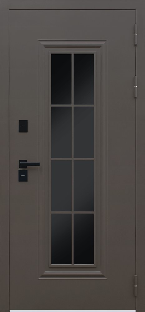 Дверь для дома с терморазрывом с окном Стандарт 71
