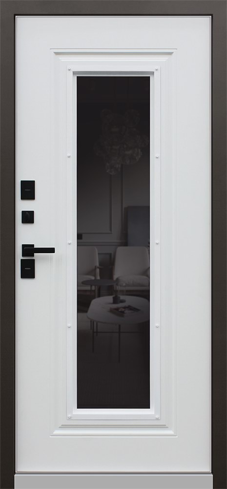 Дверь для дома с терморазрывом с окном Стандарт 71 - вид 2